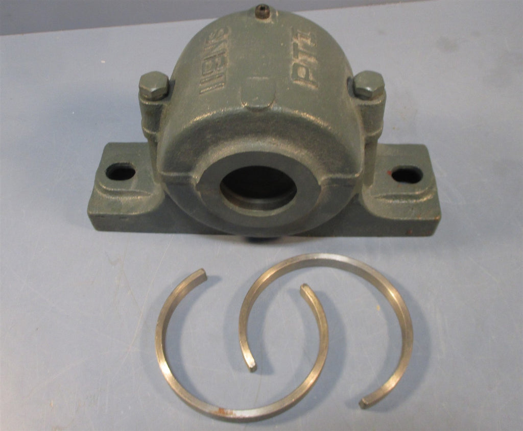 PTI SN611 Plummer Pillow Block Bearing Housing 2" Bore, No Bearing NWOB