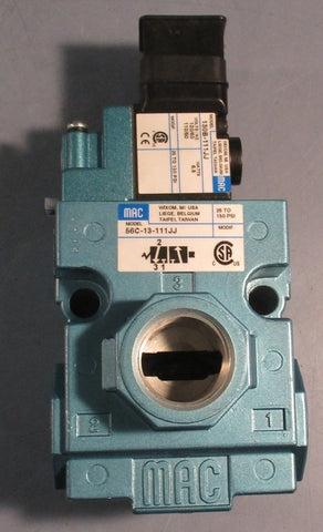 MAC 56C-13-111JJ Solenoid Valve 25 to 150 PSI 130B-111JJ