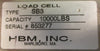 HBM SB3 Load Cell 10000Lbs Capacity Shear Beam Approx 10' Long Cable