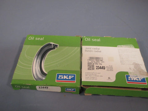 Lot of (2) SKF OIL SEAL 60X85X8MM 23449