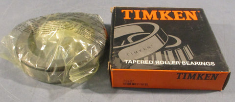 Timken 72487 Tapered Roller Bearing Cup 47/8" OD 1" W 31/2" Top ID