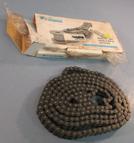 Tsubaki RS402RPU Roller Chain #40 Chain Size 10' Long 240 Links