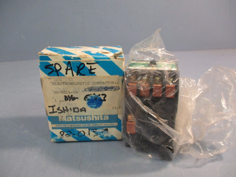 MATSUSHITA BMF6-10-4-7 20A 240V FC-10 CONTACTOR