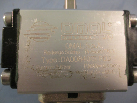 Omal DA008401S F03 Pneumatic Actuator 5.6 bar Nom 8.4bar Max 20°C Min 80°C Max