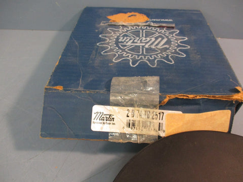 Martin 2B74TB2517 2-Groove V-Belt Sheave Pulley 7.75 IN OD 7.4 IN PITCH DIA 1.75