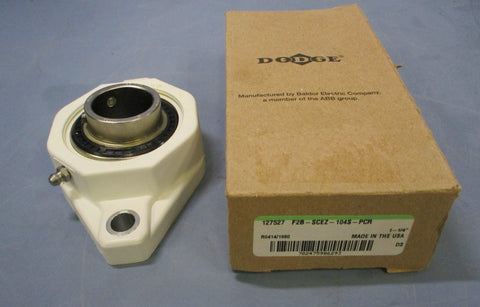 Dodge F2BSCEZ104SPCR 2 Bolt Flange Block Bearing, EZKleen 11/4" Bore