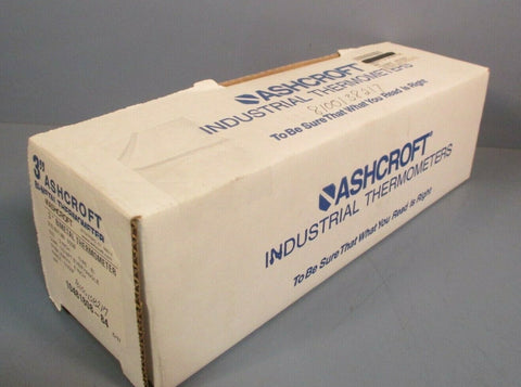 Ashcroft 3" BiMetal Thermometer Type: EI Stem Length 6 In 1048180884