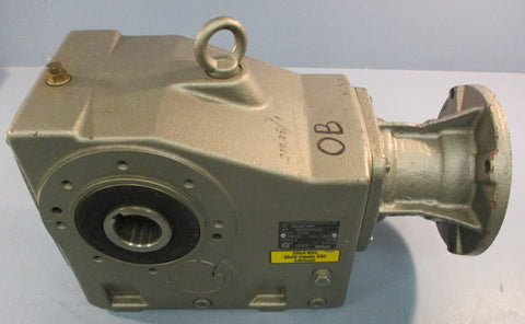 Nord Gear SK 9022.1AZBH N140TC Gearbox 219.25:1 Ratio 8 RPM 1-1/2" Bore