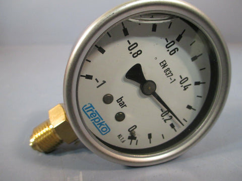 TREPKO PRESSURE GAUGE 0 TO -1 EN 837-1