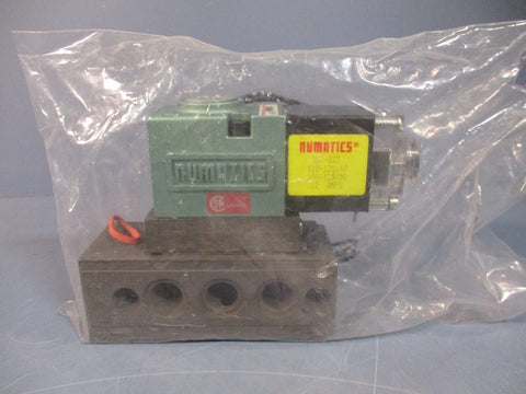 Numatics 150psi 120vac 1/8in Npt Solenoid Valve 11SAD400O