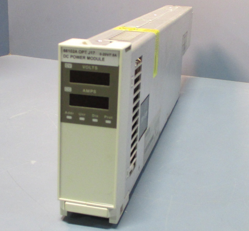 Agilent 66102A OPT J17, 0-20V/7.5A DC Power Module 360VA Max 50/60Hz