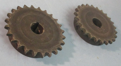 Martin 40BS24HT-7/8 Finished Bore Sprocket 24 Teeth 7/8" Bore Lot of 2