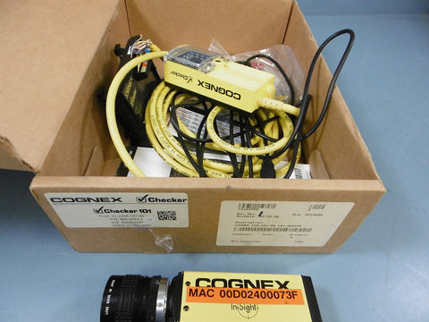 Used COGNEX Checker 101 CKR10100 101 Sensor Plus In Sight Camera