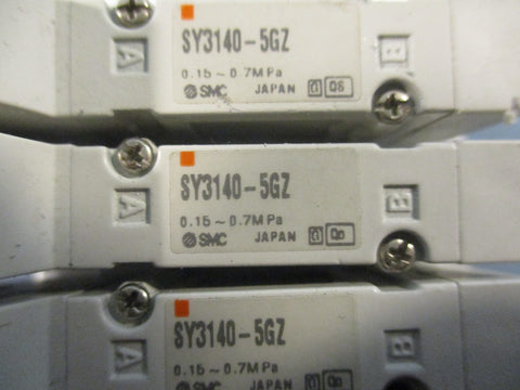 SMC SY3140-5GZ Solenoid Valve Manifold 0.15 - 0.7 MPa 24 VDC