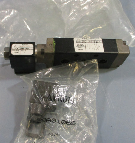 Alkon Corporation 25003003671 Solenoid Valve 4Way 120/60V w/ 26A01039 Coil
