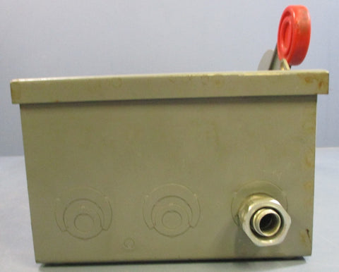 Cutler Hammer DH361UGK 30A Heavy Duty Safety Switch 600V Max Type 1 Enclosure