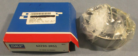 SKF 622102RS1 Single Row Ball Bearing 50mm Bore 23mm W 90mm OD