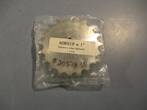 Stainless Steel Sprocket 1Pc 60BS19x1