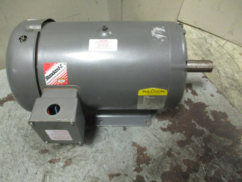 Baldor M3713T 15 HP Motor 3450 RPM 215T Frame 3 Ph 230/460 V Spec 37H4774719H1