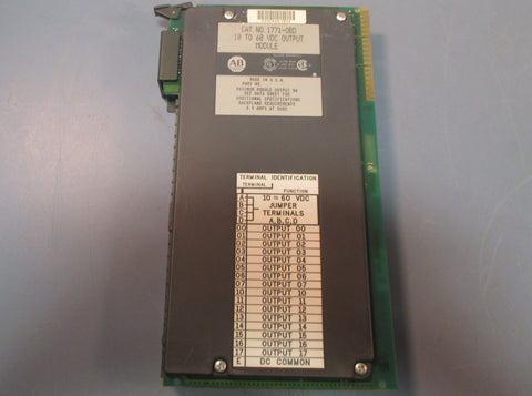 Allen Bradley 1771OBD 10 to 60 VDC Output Module Used