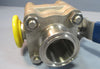 SVF Flow Controls TSC76666TT 3-Way Stainless Flanged Ball Valve 1000 PSI