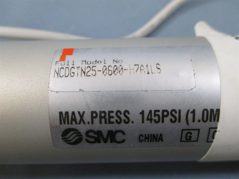 SMC NCDGN25-0600-H7A1LS 1" Bore Air Cylinder - New