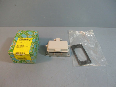 Phoenix Contact HCB 10AFQD Heavycon B10 Panel Mounting Base