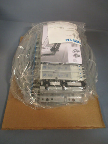 FESTO VALVE TERMINAL ASSMBLY 539105 MPA-MPM-VI 32E-MPM+HF 32P-SGL-R-M3BSWBU-6GKK