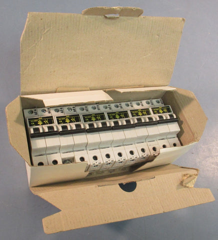AEG Elfa E82S C6 Miniature Circuit Breaker 277/480V 2 Pole 6A E82SC6 Box of 6