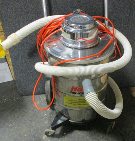 Hako Minuteman C80315 Asbestos Vacuum 115VAC 6A 60Hz No Filter