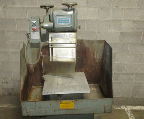 Hammond V-8W-D Abrasive Belt Grinder 8" Wet Sander 7.5 HP, 1750 RPM