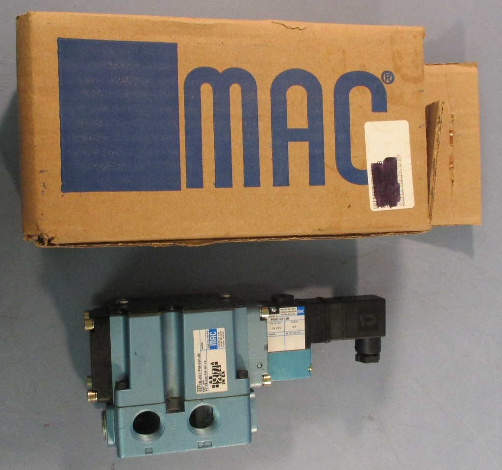 Mac 6512B-231-PM-591JB Valve Manifold 24 VDC 2.5 WATTS PME-591JB
