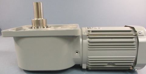 Nissei GTR FS45N10-MV08TLVWNX 3-Phase Induction Motor 1HP 10:1 Ratio 72128306001