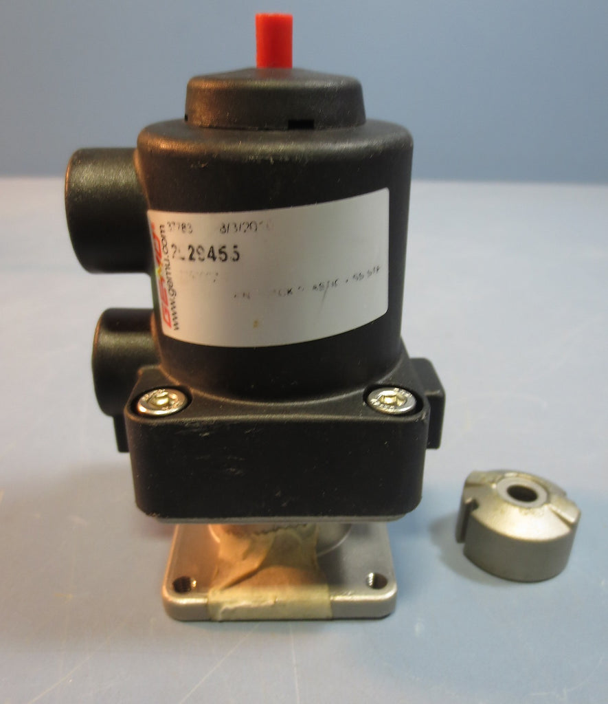 GEMU 2029455 Solenoid Valve 9625000Z-2 1/2-3/4 in Black Plastic SS-Steel