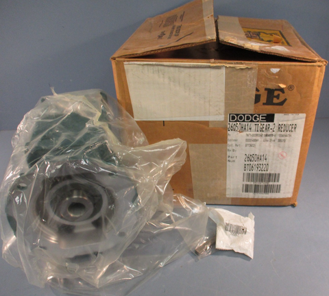 DODGE 26Q50HA14 TIGEAR-2 WORM GEAR SPEED REDUCER 50:1 RATIO 140TC