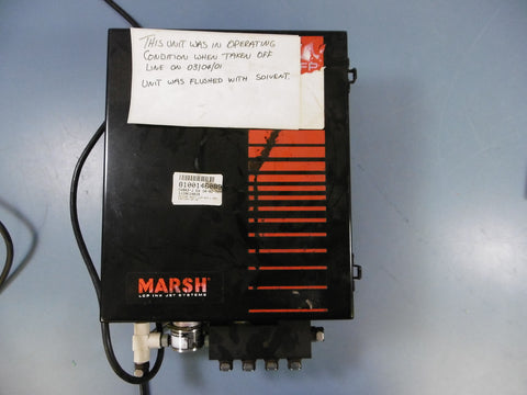 Marsh LCP/4FP Ink Jet System 100/120V 60HZ 1 Amp IJIMK14819
