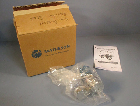 Matheson 3430A Series Tri Gas General Line Regulator SS 125 PSIG SEQ3432ANV