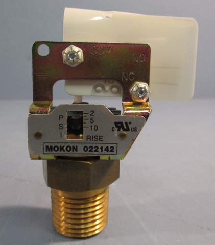 MOKON 022142 PRESSURE SWITCH, LOW PRESSURE 2-10 PSI, HTF OIL SYSTEM