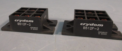 Lot of (2) CRYDOM B512F-2 SCR-Diode Power Module 120VAC