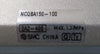 SMC NCQ8A150-100 Pneumatic Cylinder 5/8" Bore 1" Stroke 2A2-49B 1.37MPa Max