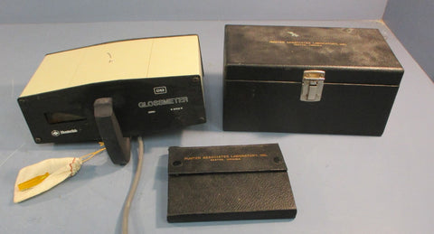 Hunterlab D52 Glossmeter w/ DC433 and D33G3448 Gloss Standards and Cases