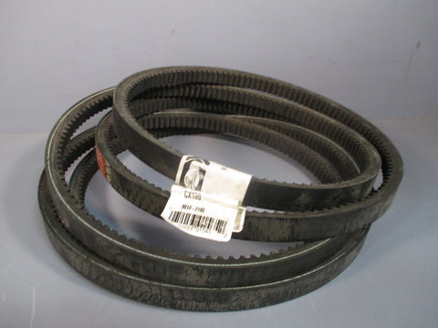 Gates 90142180 TriPower Cogged Belt 180 OC LG, Top Width 17/32 THK CX180