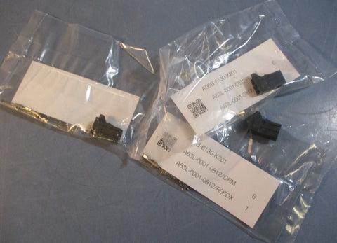 (Lot of 3) Fanuc A06B6130K201 Connector Kit A63L00010812