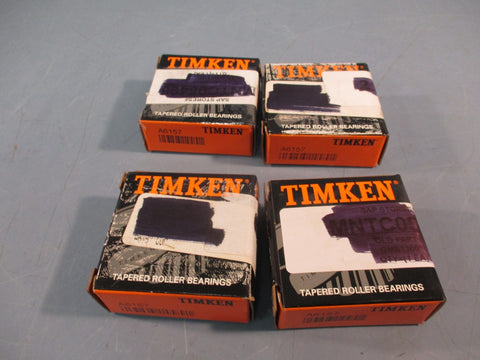 LOT OF (4) TIMKEN A6157 TAPERED ROLLER BEARING CUP