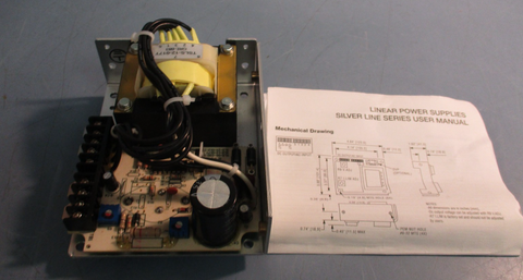 Sola SLS-12-017T Regulated Power Supply 20VDC, 120VAC 47 to 63Hz, 1.7A