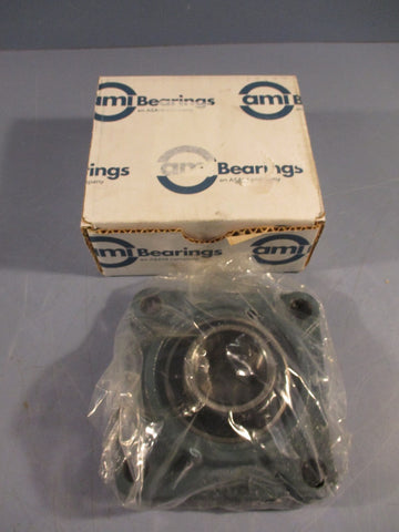 AMI Bearings UCF207-23 4-Bolt Flange Bearings, Round Bore, Normal Duty