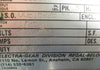 Electra Gear CBP150ETW-30A40RW/F Gearmotor 10:1 1.5HP 3PH 1-1/2" Shaft Dia NOS