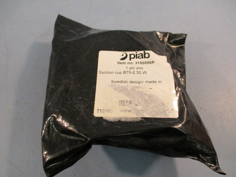 Piab 3150096P Vacuum Suction Cup B75-2.30W