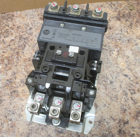 Allen Bradley 500FEO*930 Size 4 Contactor Starter Ser A 135 Amp CE236 Coil Used