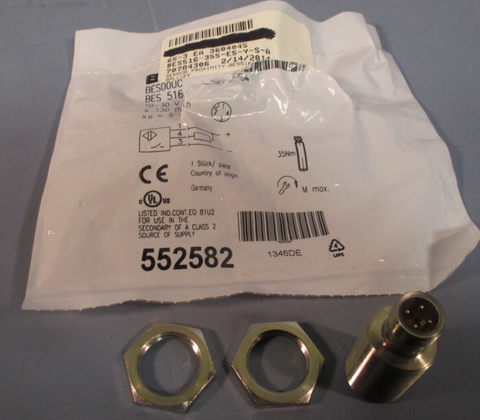 Balluff Proximity Sensor 130mA 1030VDC BES 516355E5YS4